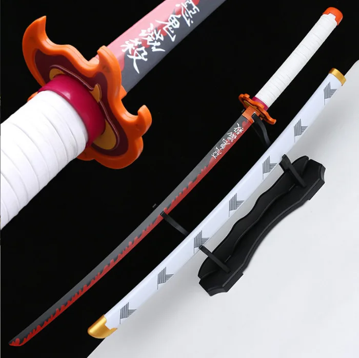 Mô hình Kiếm Gỗ Cosplay Viêm trụ Rengoku 1m - Kimetsu No Yaiba - Kiếm Gỗ  cosplay -AnkaStore 4.0 | Lazada Việt Nam