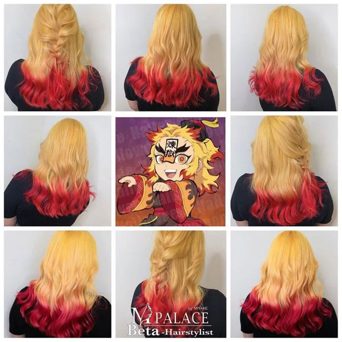 Ngắm loạt cảnh cosplay màu tóc 