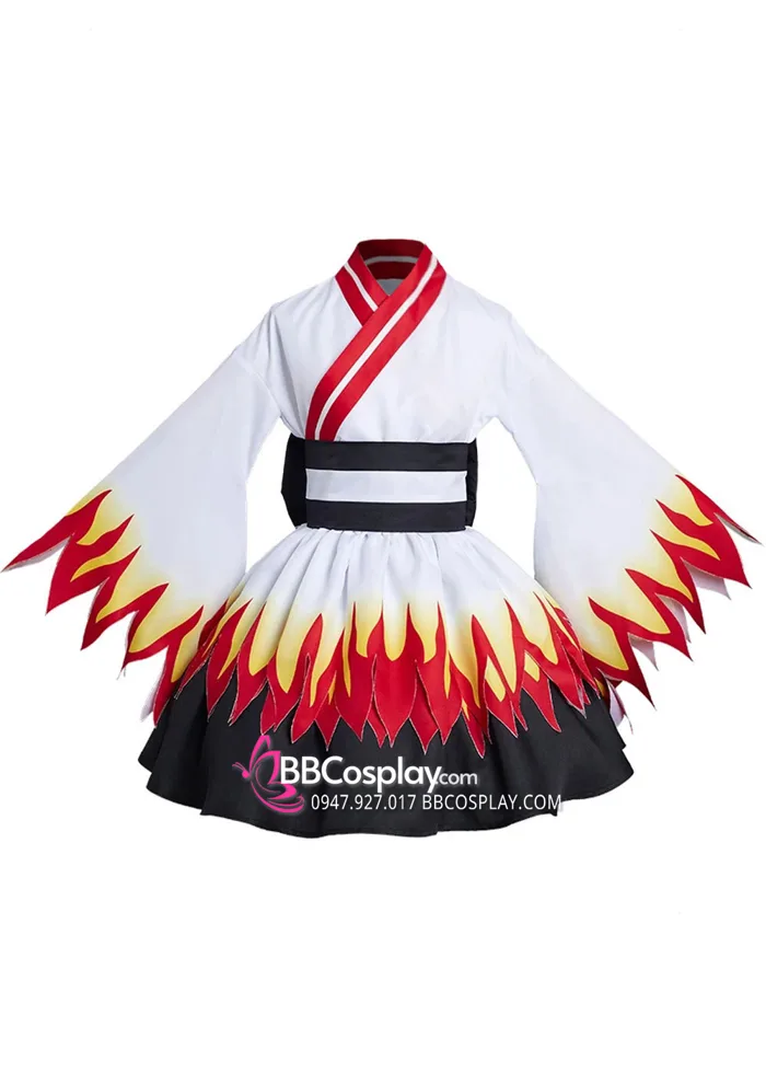 Đồ Cosplay Viêm Trụ Rengoku Kyoujurou Nữ Giá Tốt
