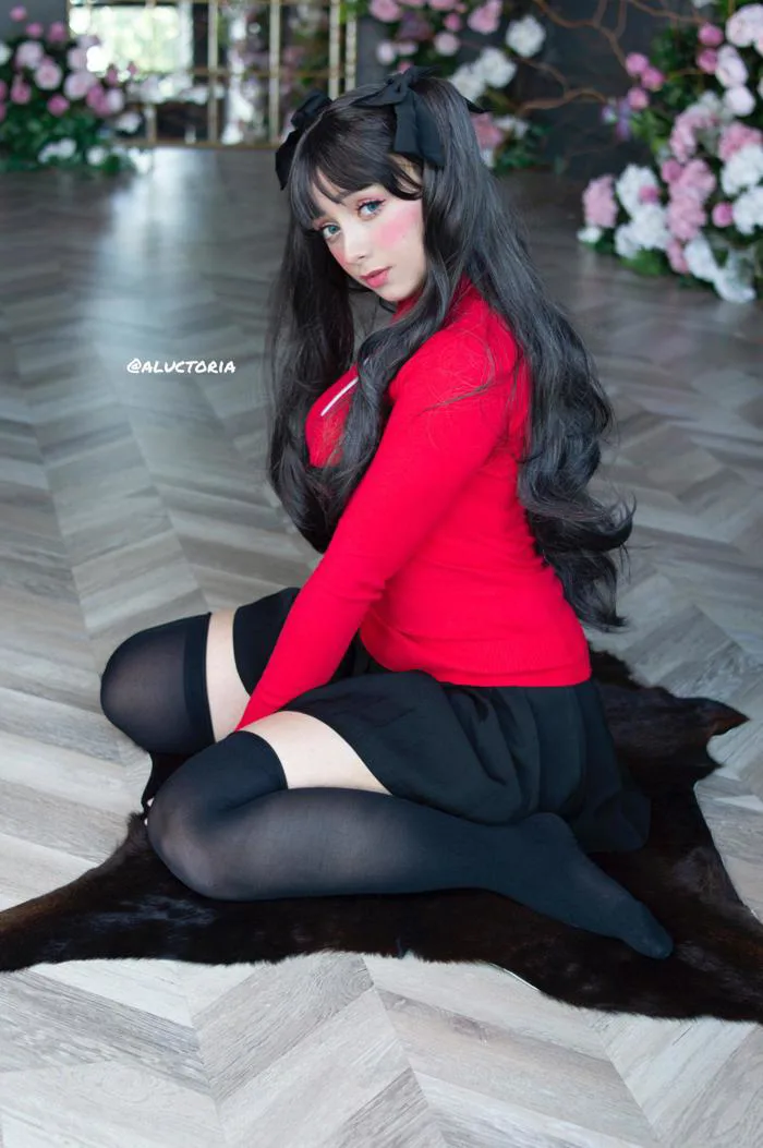 Cosplay Tohsaka Rin của Aluctoria : r/grandorder