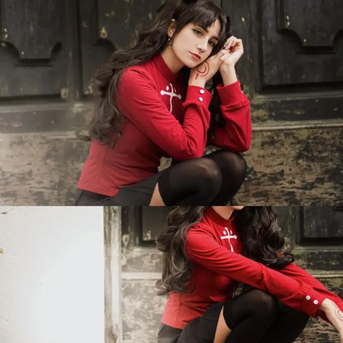 bộ cosplay Rin Tohsaka của mình [ig aeltava] : r/fatestaynight