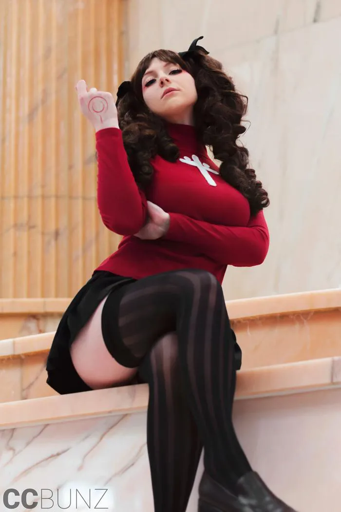 Cosplay] Cosplay Rin Tohsaka của mình từ Fate/Stay Night : r/anime