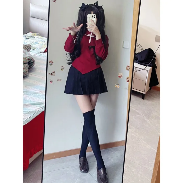 tohsaka rin cosplay fate cosplay tohsaka rin costume | Shopee Việt Nam