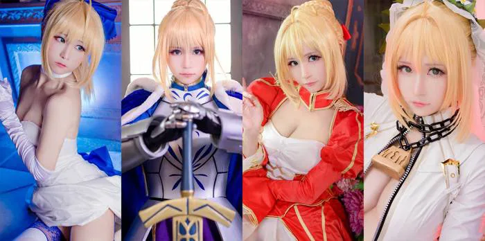 Mãn nhãn với bộ ảnh Cosplay Saber nhiều phiên bản đẹp không góc chết