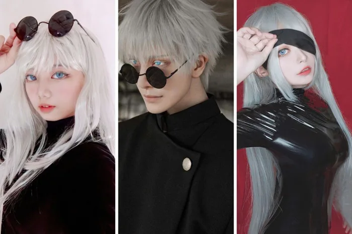 Sẽ thế nào khi con gái cosplay Gojo Satoru Jujutsu Kaisen?