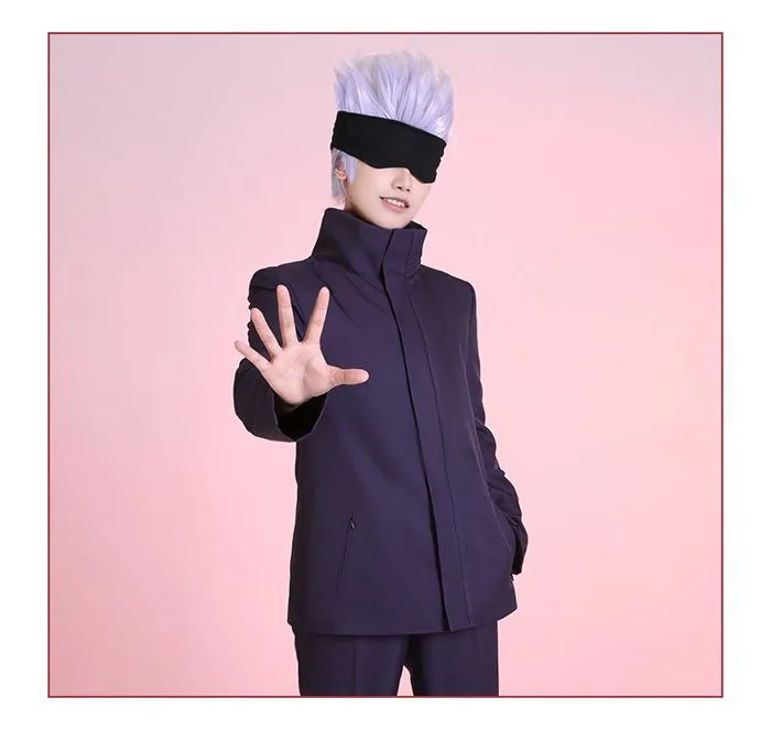 Set trang phục cosplay Satoru Gojo – Jujutsu Kaisen – Chính hãng Monenjoy |  Weeboo.vn