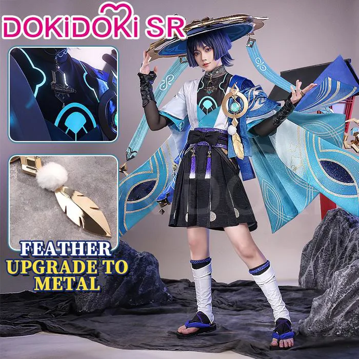 Ready For Ship】【Size S-3XL】【Bust Lighting】DokiDoki-SR Game Genshin I –  dokidokicosplay