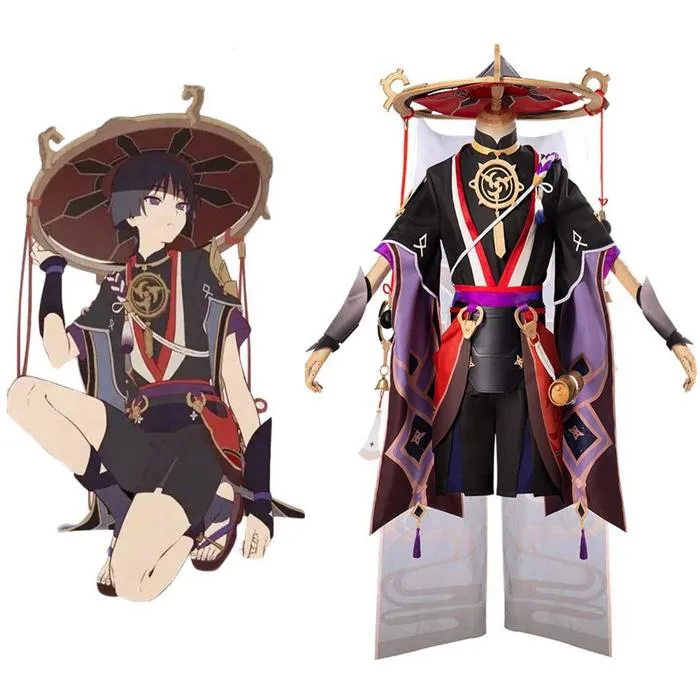 Scaramouche Black Cosplay Genshin Impact – My Japan Clothes