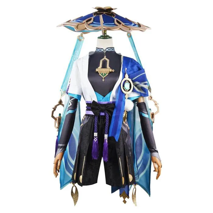 Genshin Impact Wanderer Scaramouche Cosplay Costume – Rolecosplay