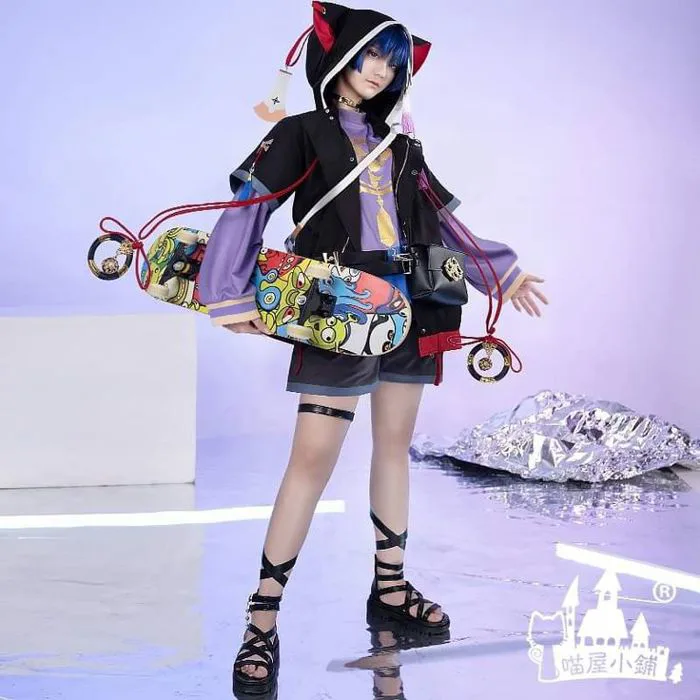 SET COSPLAY SCARAMOUCHE - GENSHIN IMPACT BẢN FANART
