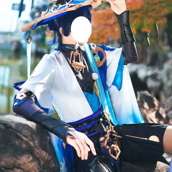 Mua Tkieio Scaramouche Cosplay Costume Kunikuzushi Cosplay Outfit Uniform  Role Play Full Set for Halloween trên Amazon Mỹ chính hãng 2026 | Fado
