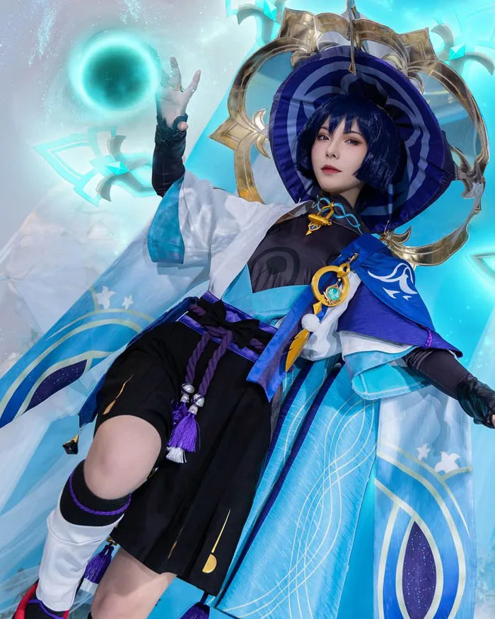 Mua NUOQI Wanderer Cosplay Outfit with Scaramouche Cosplay Hat Scaramouche  Costume trên Amazon Mỹ chính hãng 2026 | Fado