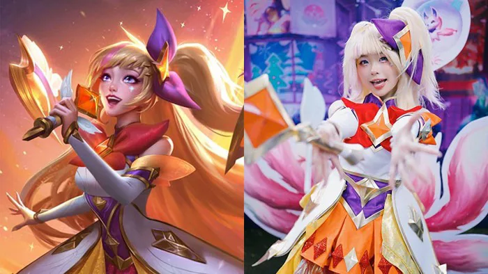 Cosplay nữ tướng Seraphine, nữ MC LMHT Tốc Chiến được khen ngợi hết lời