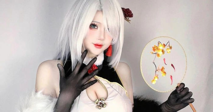 Xuất hiện một màn cosplay Shenhe đẹp không tỳ vết, xứng danh vợ “quốc dân”  của anh em Genshin Impact