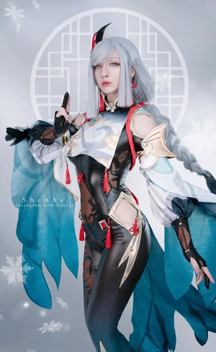 tự chụp) Cosplay Thần Hạc do mình tự làm! Chúc mọi người may mắn khi quay  banner Thần Hạc nha TuT : r/Genshin_Impact