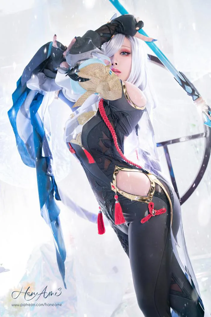 Cosplay Shenhe trong Genshin Impact bởi HaneAme : r/Genshin_Impact