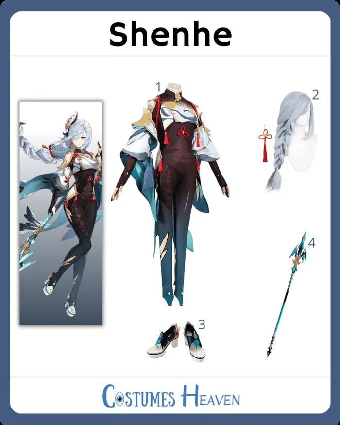 Shenhe Cosplay - Quda Halloween