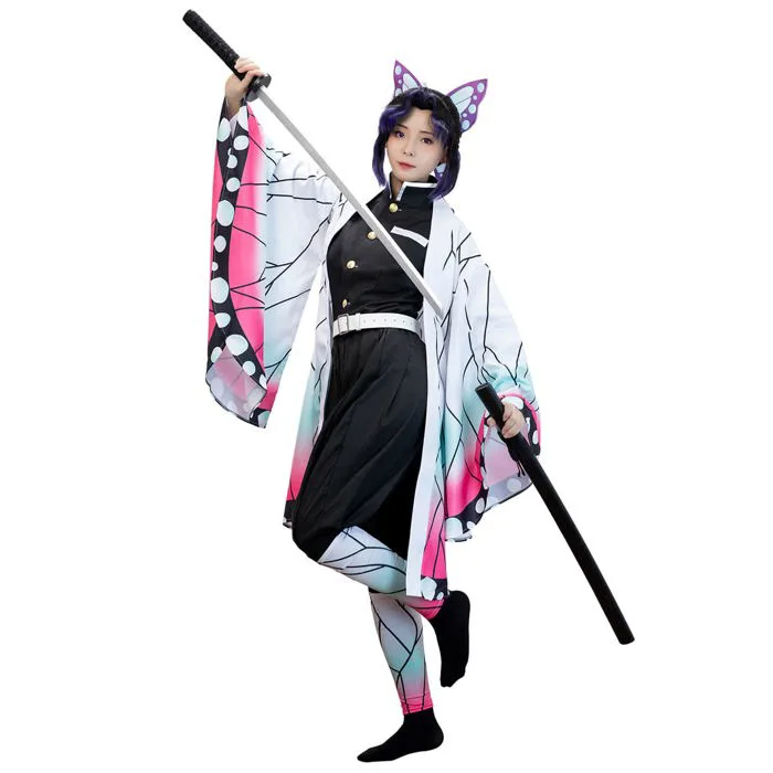 Mua Nuoqi Kochou Shinobu Cosplay Outfit Womens Kochou Cosplay Costume Anime  Robe Kimono Uniform Halloween 3XL trên Amazon Mỹ chính hãng 2026 | Fado