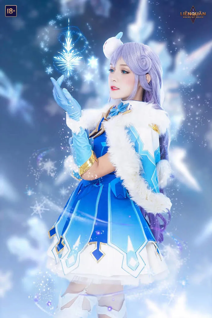 Ngẩn ngơ với cosplay Sinestrea Tiểu Thư Băng Giá tuyệt đẹp