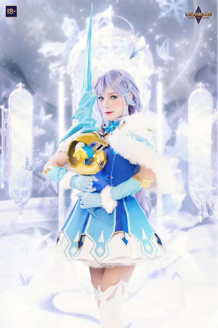 Ngẩn ngơ với cosplay Sinestrea Tiểu Thư Băng Giá tuyệt đẹp