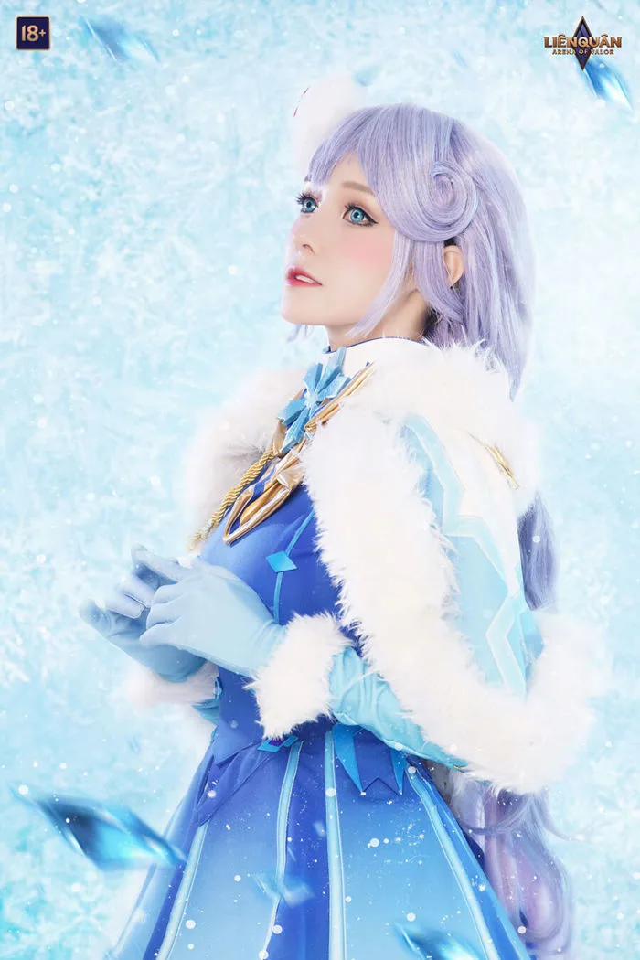 Ngẩn ngơ với cosplay Sinestrea Tiểu Thư Băng Giá tuyệt đẹp