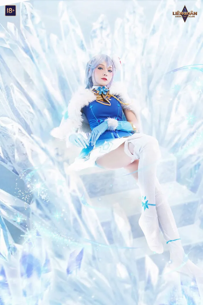 Ngẩn ngơ với cosplay Sinestrea Tiểu Thư Băng Giá tuyệt đẹp