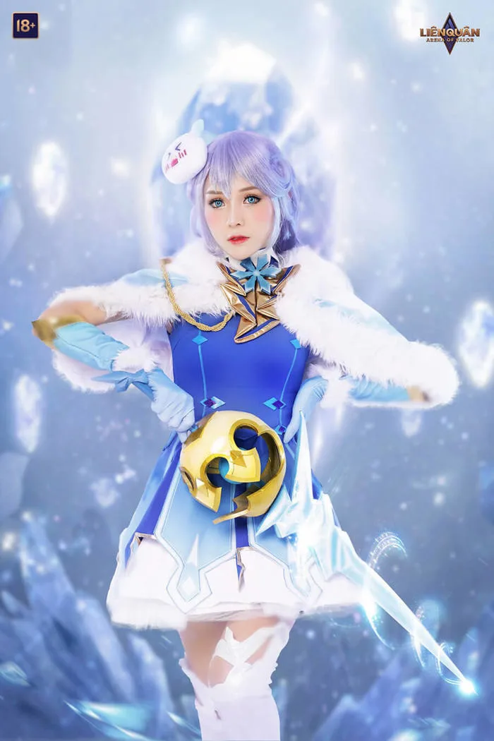 Ngẩn ngơ với cosplay Sinestrea Tiểu Thư Băng Giá tuyệt đẹp