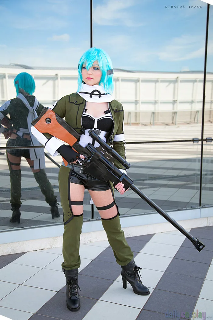 Sinon from Sword Art Online 2 - Daily Cosplay .com