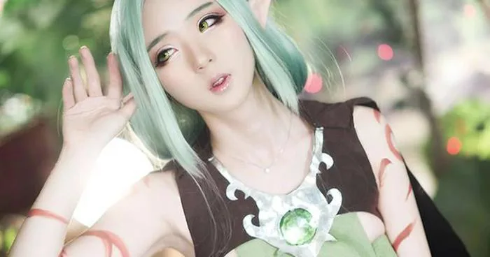 Ngây ngất lòng người trước vẻ đẹp ngây thơ trong sáng của Cosplay Soraka  Rừng Xanh