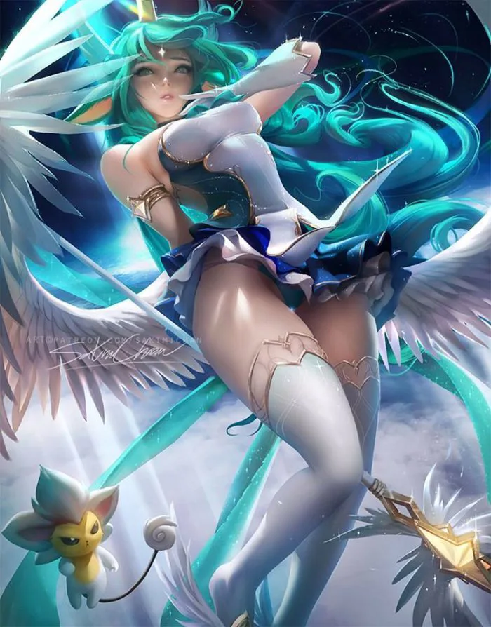 Cosplay Soraka Vệ Binh Tinh Tú đẹp không cưỡng nổi