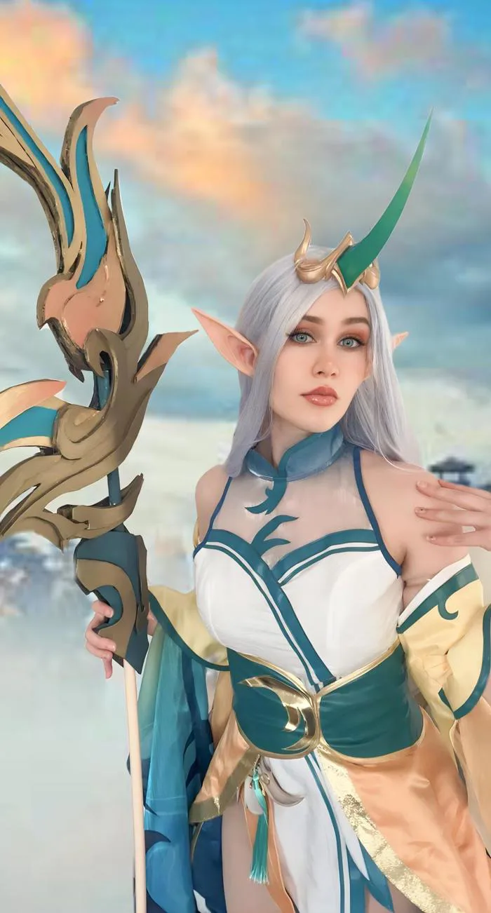 Cosplay Soraka của mình : r/cosplay