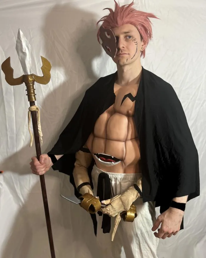 Cosplay Sukuna dạng thật / Sukuna thời Heian của tôi : r/JuJutsuKaisen