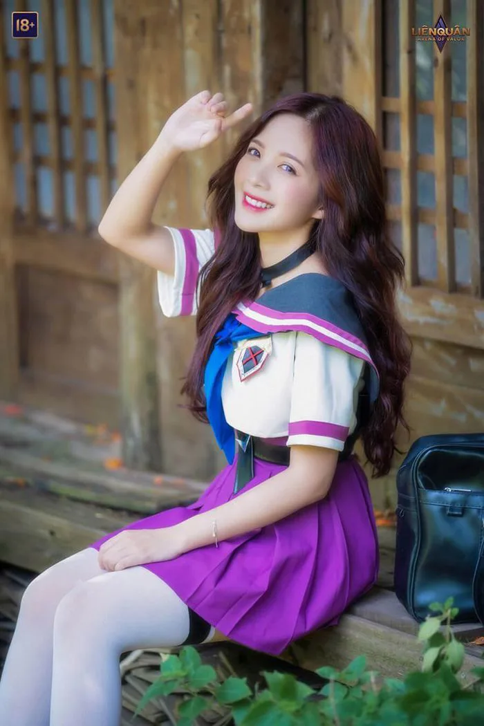Garena tung cosplay Tel'Annas Thứ Nguyên Vệ Thần cực đáng yêu