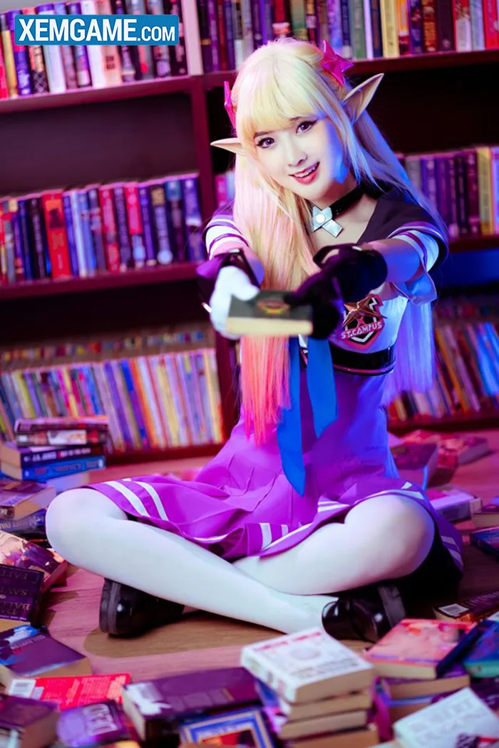 Cosplay Tel'Annas – Thứ Nguyên Vệ Thần của nữ thần streamer Thái Lan