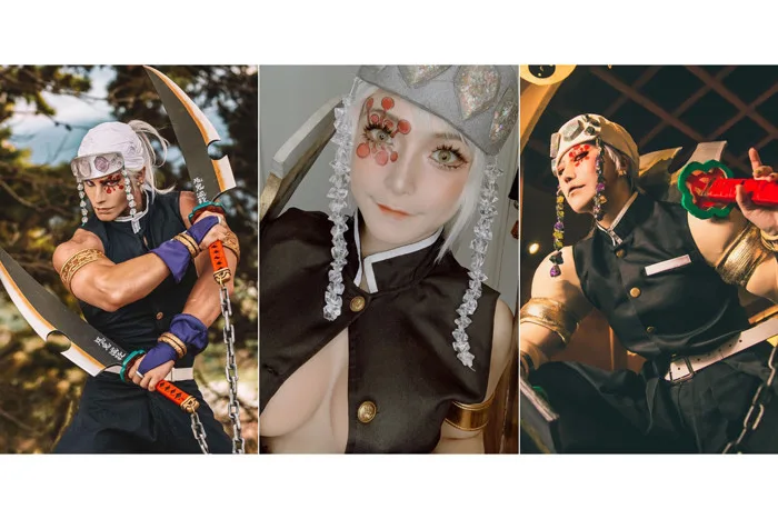 Tổng hợp các hình ảnh cosplay Âm Trụ Uzui Tengen trong Kimetsu No Yaiba đẹp  nhất!