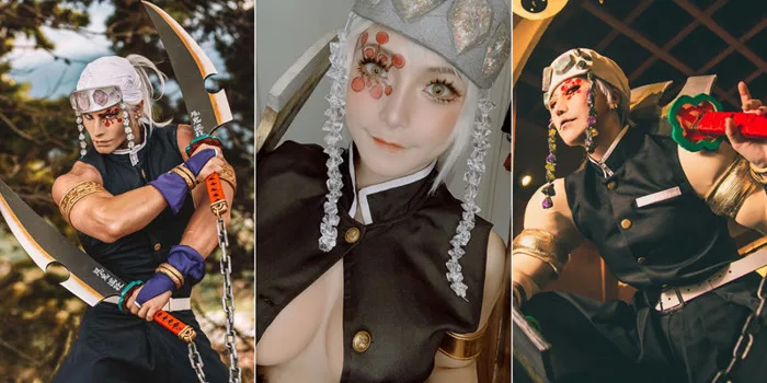 Tổng hợp các hình ảnh cosplay Âm Trụ Uzui Tengen trong Kimetsu No Yaiba đẹp  nhất!