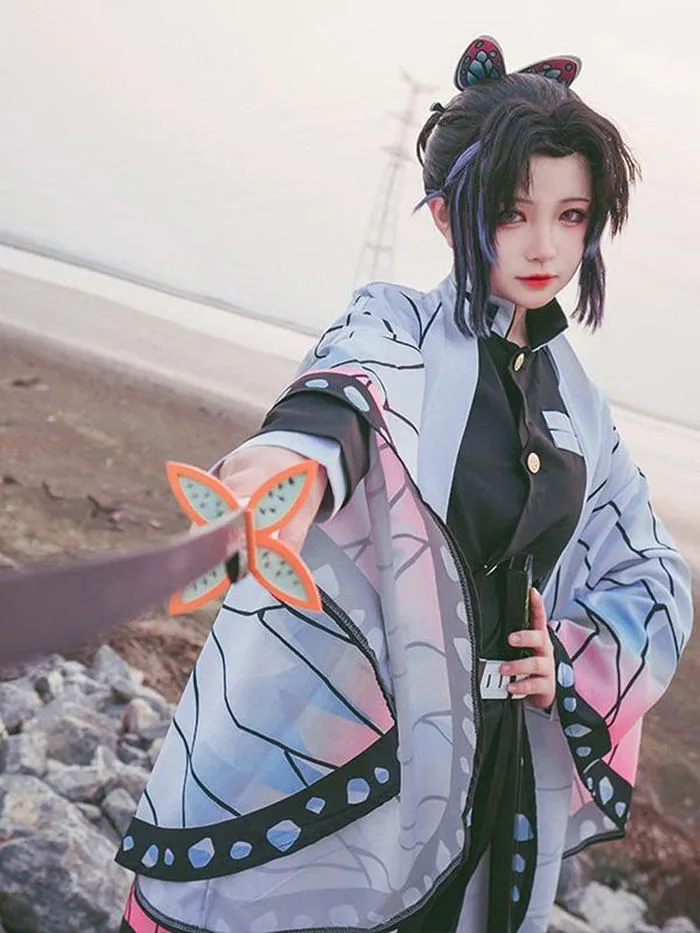 Mua iirukaa Anime Cosplay Kochou Shinobu Costume Cosplay Uniform Tengen Cos  Outfit Suit Halloween For Women trên Amazon Mỹ chính hãng 2026 | Fado