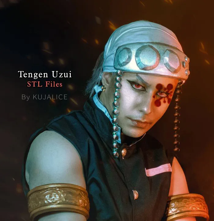 Tengen Uzui Cosplay Accessories: 3D Printing STL Files - Etsy Ireland