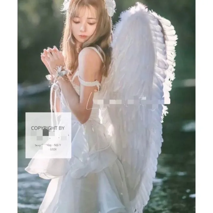 Cánh Thiên thần mẫu mới bản giới hạn khó kiếm, Dùng để hoá trang ( Cosplay)  , biểu diễn , lễ hội, chụp hình....