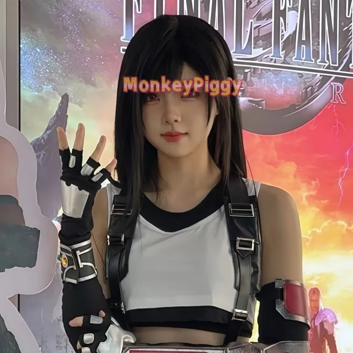 Còn Hàng CUỐI CÙNG FANTASY VII SERIES TIFA LOCKHART Cosplay Tóc Giả Dài Đen  Tóc Giả Chịu Nhiệt Tóc Giả | Shopee Việt Nam