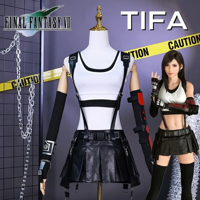 Tifa Lockhart Trang Phục Hóa Trang Trò Chơi Final Fantasy Cosplay Trang  Phục Bộ FF TIFA Đồng Phục Cô Gái Váy Bộ Trang Lễ Hội Halloween | Shopee  Việt Nam
