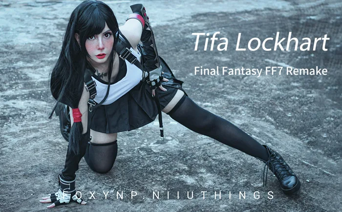 Mua LTAKK Tifa Lockhart Cosplay Costume FF7 Remake Full Set Outfits  Halloween, XXL trên Amazon Mỹ chính hãng 2026 | Fado