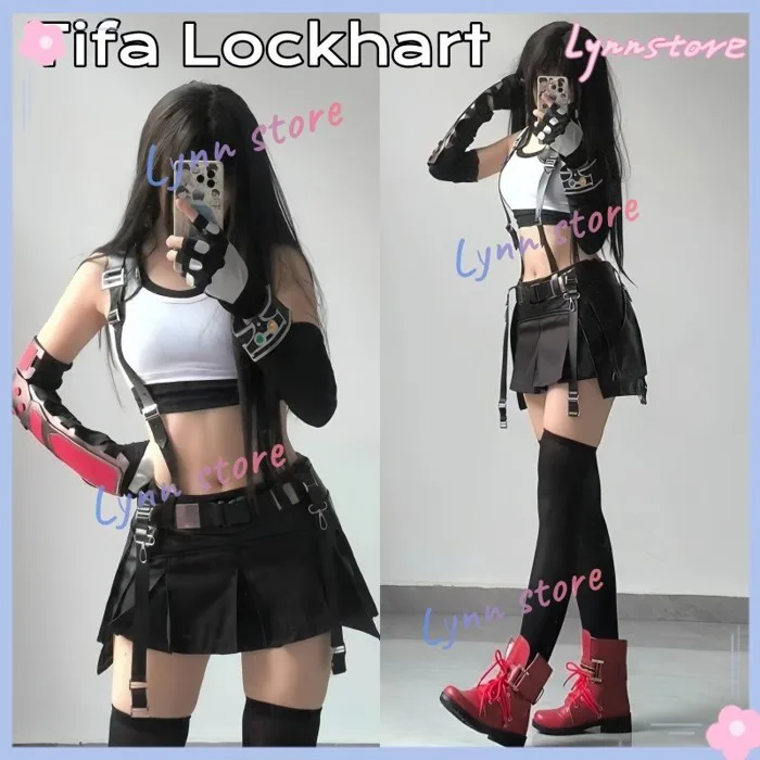 Tifa Lockhart Trang Phục Hóa Trang Trò Chơi Final Fantasy Cosplay Trang  Phục Bộ FF TIFA Đồng Phục Cô Gái Váy Bộ Trang Lễ Hội Halloween | Shopee  Việt Nam