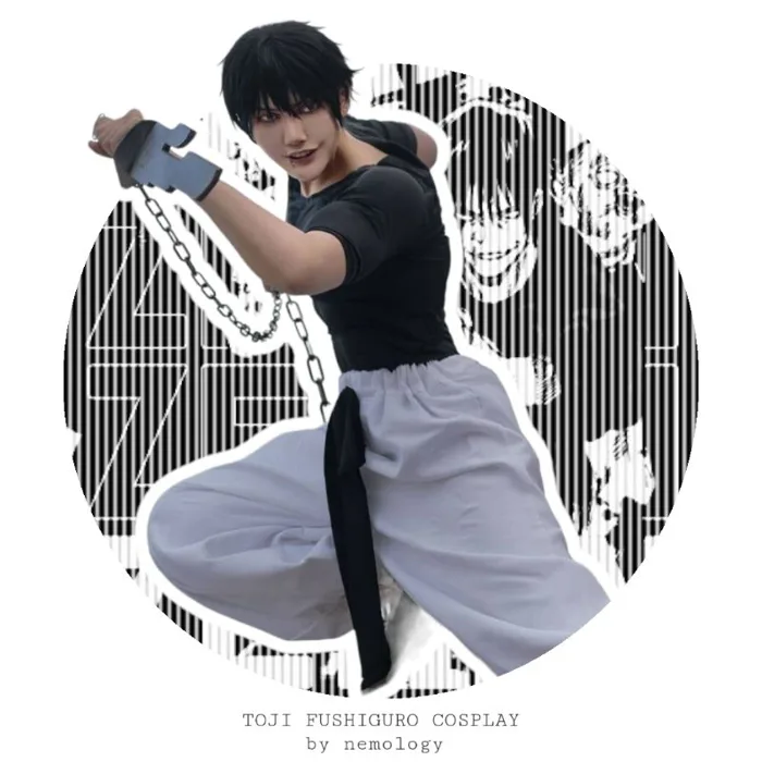 TOJI FUSUGURO COSPLAY PACKAGE JUJUTSU KAISEN JJK ANIME/ Jujutsu Kaisen  Costume | Shopee Singapore