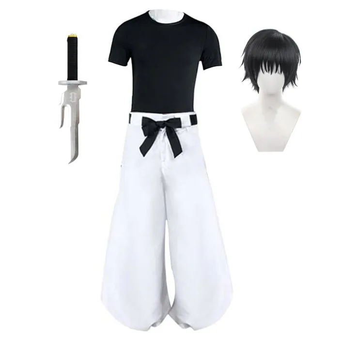 Mua LUNK Fushiguro Toji Cosplay Costume with Weapon, Anime Cosplay Props  Outfit Halloween Carnival Theme Party Dress Up Costume trên Amazon Mỹ chính  hãng 2026 | Fado