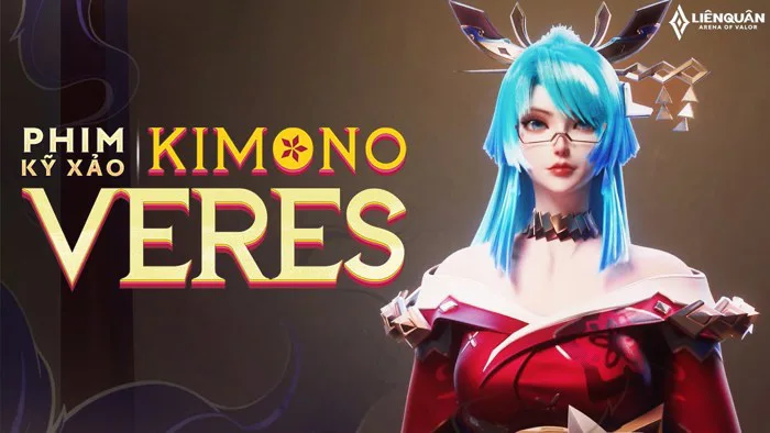 Liên Quân Mobile ra mắt bộ ảnh cosplay Veres Kimono cực kỳ gợi cảm