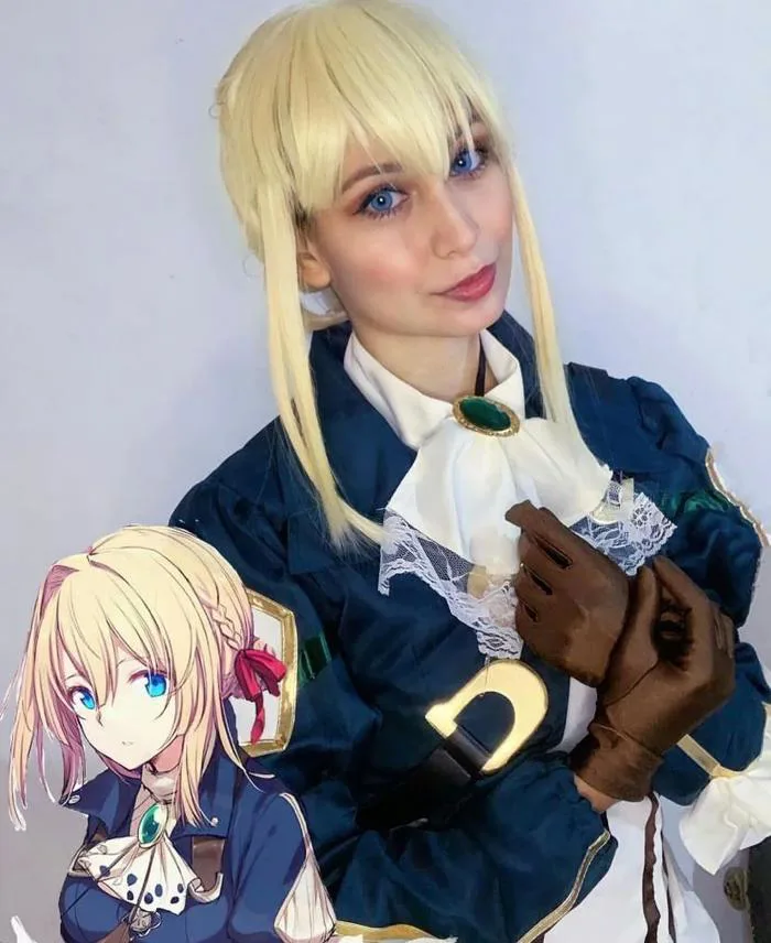 Cosplay Violet Evergarden của Fanny Baunilha : r/VioletEvergarden