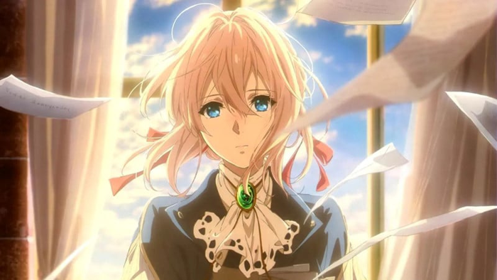 Đắm chìm trong bộ cosplay của Violet Evergarden, tuy rạng rỡ nhưng lại ẩn  chứa nhiều xúc cảm buồn