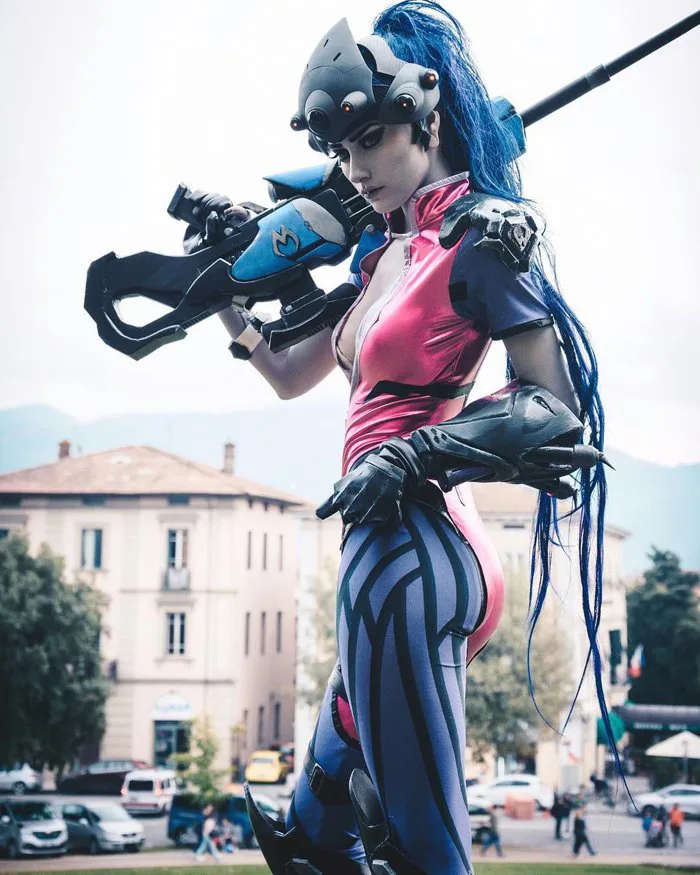 🤐💞 Widowmaker - #overwatch #widowmaker #cosplay Cosplayer:  https://t.co/CPd15qgYKP Foto: https://t.co/upVLl8hfps