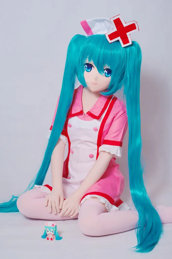 hình ảnh : con gái, dễ thương, Studio, Nikon, Quần áo, Đồ chơi, Cosplay, Hình  ảnh mát mẻ, mặt nạ, Tượng nhỏ, Trang phục, Zentai, Afsnikkor50mmf14g,  Animegao, Kigurumi, Anime, Hatsunemiku, y tá